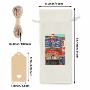 Bf Keiths Vaudeville New York City Wine Bags (Linen)