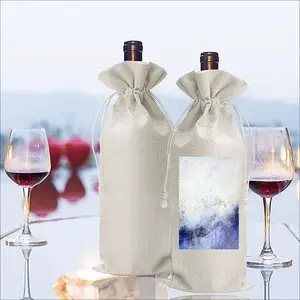 Exploring The In-Between Wine Bags (Linen)