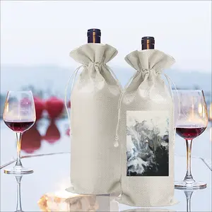 Rising Mist Wine Bags (Linen)