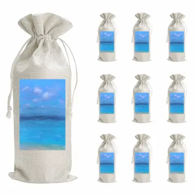 By The Water Wine Bags (Linen)