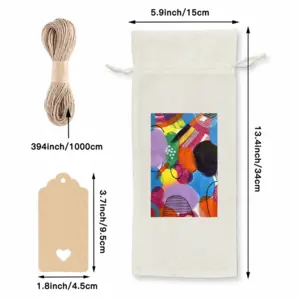 Circle Wine Bags (Linen)