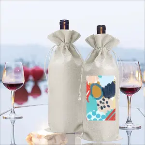 Impressionist Wine Bags (Linen)