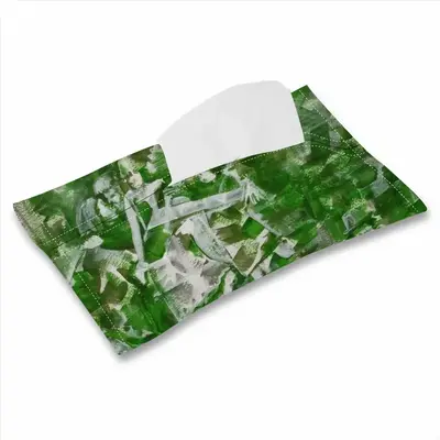 Into The Green Tissue Box (Linen)