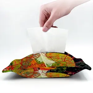 Minute Hand Tissue Box (Linen)