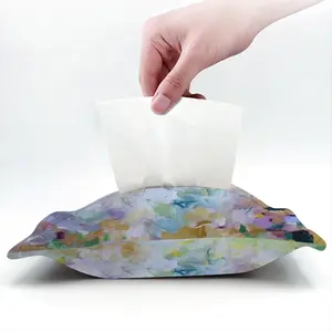 Sunshine On The Water Tissue Box (Linen)