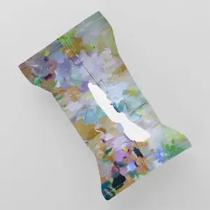 Sunshine On The Water Tissue Box (Linen)