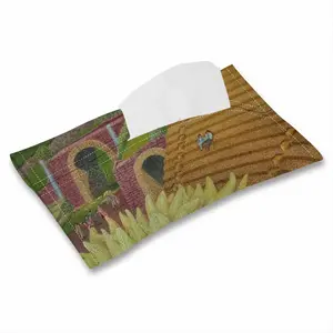 They Began To Arrive Tissue Box (Linen)