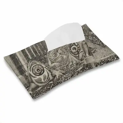 Always Watching Tissue Box (Linen)