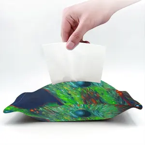 Cellular Universe Tissue Box (Linen)