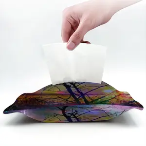 Hypnotic Universe Tissue Box (Linen)