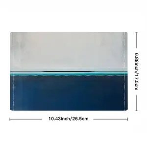 Charcoal White Teal Series 3 Tissue Box (Linen)