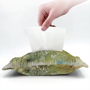 Jade Storm Tissue Box (Linen)