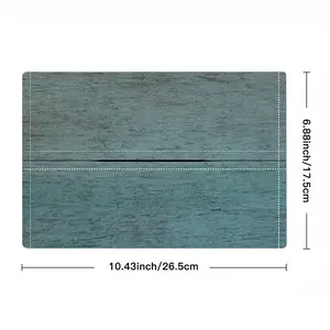 Hazy Shades Of Blue Tissue Box (Linen)