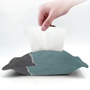 Finding The Balance Tissue Box (Linen)