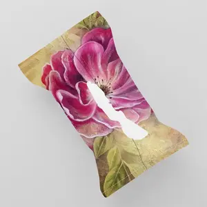 Smell Of Rose Tissue Box (Linen)