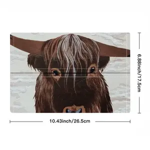 Bull - Red Bull Taurus Animals Buffalo Wild Tissue Box (Linen)