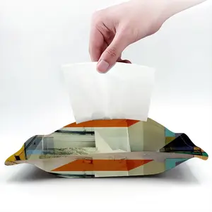 One Day Like An Exit Tissue Box (Linen)