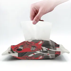 Wwf Amur Tiger Tissue Box (Linen)