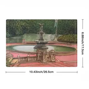 Bethesda Fountain Central Park New York City Tissue Box (Linen)