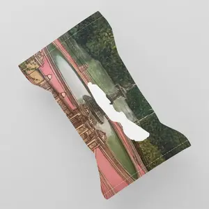 Bethesda Fountain Central Park New York City Tissue Box (Linen)