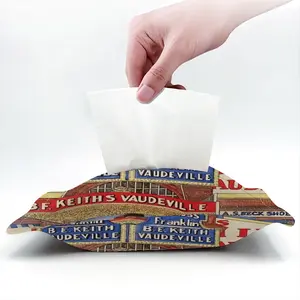 Bf Keiths Vaudeville New York City Tissue Box (Linen)