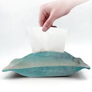 Blue Moon Tissue Box (Linen)