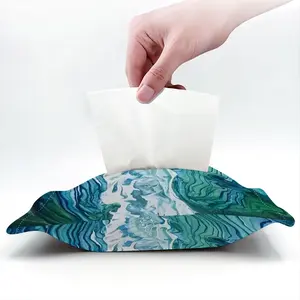 Cascading Tissue Box (Linen)