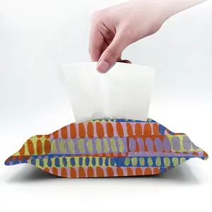 Simple Visual Tissue Box (Linen)