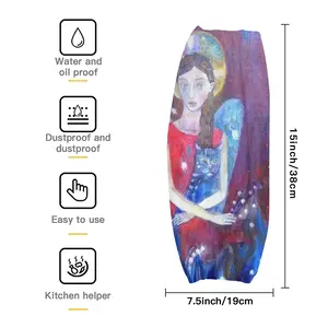 Angel With Cat Waterproof Arm Sleeves