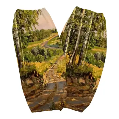 Country Road Landscape Waterproof Arm Sleeves