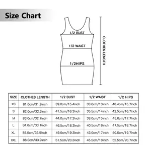 Women Ripples Tank Top Dresses