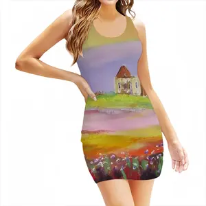 Women Windmill Tank Top Dresses