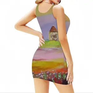 Women Windmill Tank Top Dresses