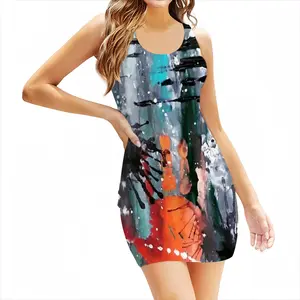 Women Touch The Darkness Tank Top Dresses