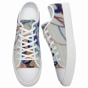 Men Please Wait For Me Retro Canvas Shoes