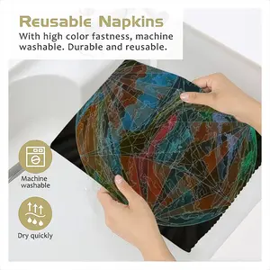 The Surveyed Planet Cloth Napkins