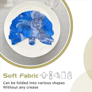 Drawing Ink - Blue Diva Cloth Napkins