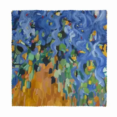 Blue Irises Cloth Napkins