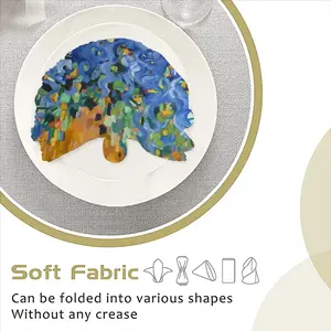 Blue Irises Cloth Napkins