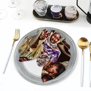 The Nubian Bride 6 Cloth Napkins