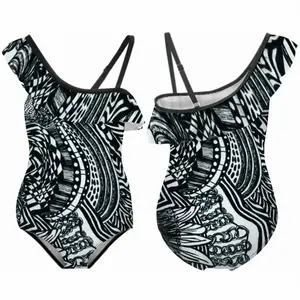 Ideas Ruffle One Piece Swimsuit