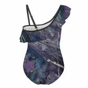 Hurricane Ruffle One Piece Swimsuit