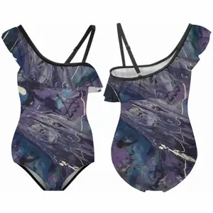 Hurricane Ruffle One Piece Swimsuit