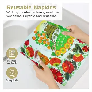 Blooming Eden Cloth Napkins