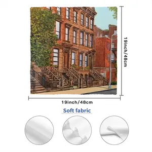 Brownstone Buildings New York City Cloth Napkins