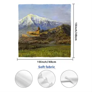 Mountain Ararat And Monastery Khor Virap Cloth Napkins