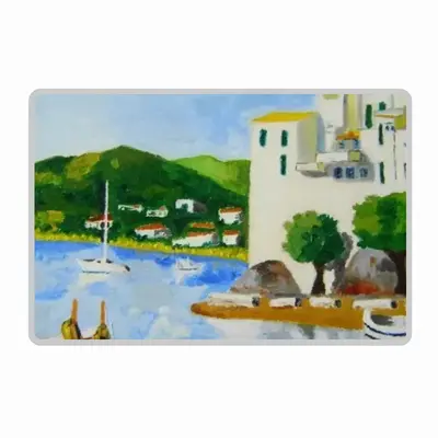 Cadaques (Spain) Polyester Mats (White Side)