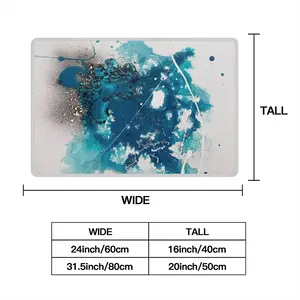 Basic Blue Polyester Mats (White Side)