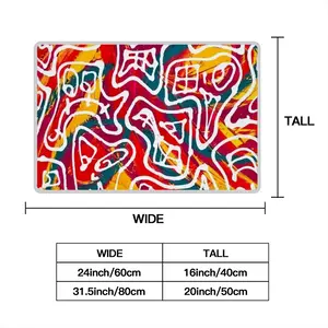 Equality - We Are All Different But At The End Of The Day We Play All In The Same Frame Polyester Mats (White Side)