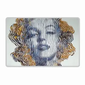 The Revealed Life Of Marylin Monroe Polyester Mats (White Side)